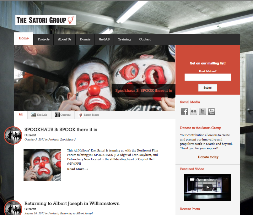 The Satori Group Website